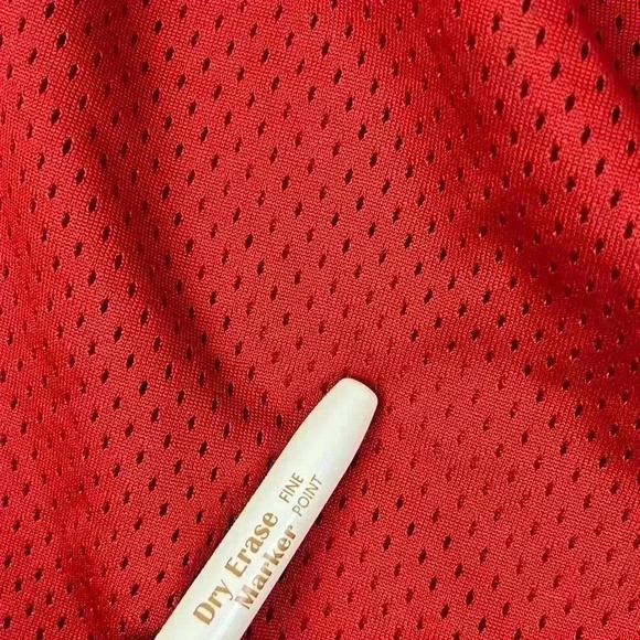 Vtg Rawlings Cyclones #12 USA AAU Baseball Sports Jersey Red Size S Adult - Picture 6 of 16